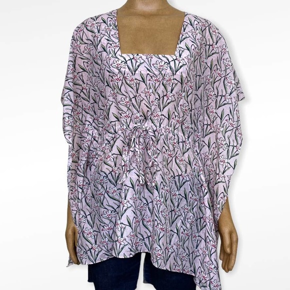 Morgan Lane Swimsuit Coverup in Tina Floral Size Small - Picture 2 of 12